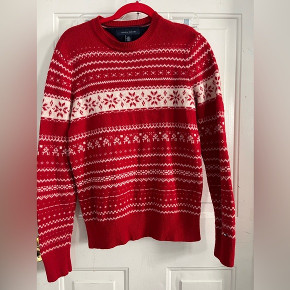 Tommy Hilfiger Holiday Terrier Sweater Green Size 2XL